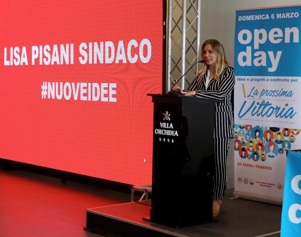 LISA PISANI HA NUOVE IDEE PER GOVERNARE VITTORIA