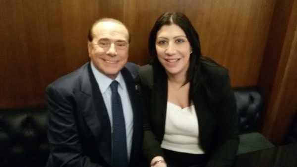 VALENTINA SPADARO, DIRIGENTE REGIONALE FORZA ITALIA GIOVANI HA INCONTRATO IL PRESIDENTE BERLUSCONI A PALERMO