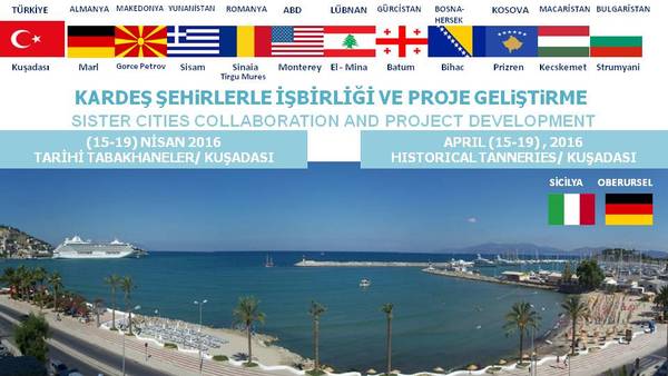 KUSADASI. OSPITA L’INCONTRO CON LE CITTA’ GEMELLATE ALLA PRESENZA DEL CONSOLE GENERALE DI TURCHIA  IN SICILIA , DOMENICO ROMEO