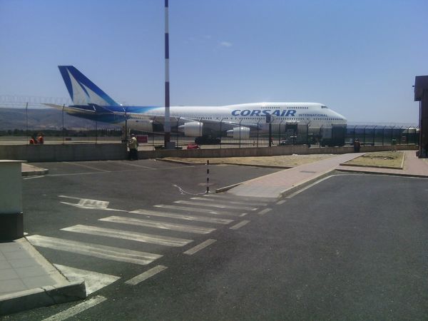 A COMISO ATTERRAGGIO DEL  BOEING 747