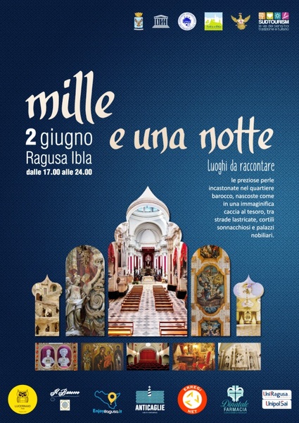 DOMANI A RAGUSA IBLA, IN OCCASIONE DELLA FESTIVITA’ DEL 2 GIUGNO, L’INIZIATIVA “MILLE E UNA NOTTE: LUOGHI DA RACCONTARE”