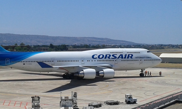 IL BOEING JUMBO JET E’ ATTERRATO QUESTA MATTINA ALL’AEROPORTO DI COMISO