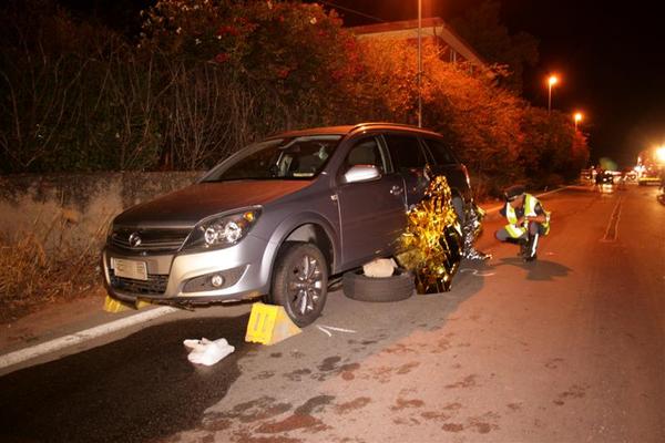INCIDENTE STRADALE MORTALE SULLA COMISO -SANTA CROCE