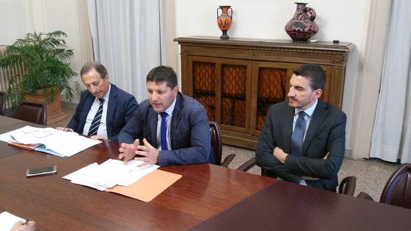 CONFERENZA STAMPA DEL SINDACO PICCITTO SUL PIANO SANITARIO DELL’ASP 7