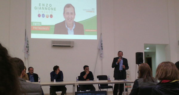 IL CANDIDATO SINDACO ENZO GIANNONE INCONTRA GLI OPERATORI DEL MERCATO ORTOFRUTTICOLO DI DONNALUCATA