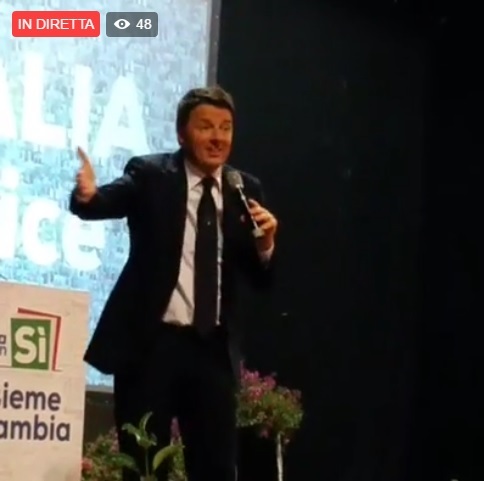 VIDEO: MATTEO RENZI AI RAGUSANI: “DIPENDE ANCHE DA VOI. VOLETE STARE CON L’ITALIA DELLA SPERANZA O CON QUELLA DELLA LAGNA SENZA PROPOSTE”