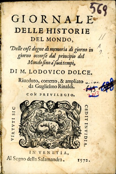 AL SEGNO DELLA SALAMANDRA
