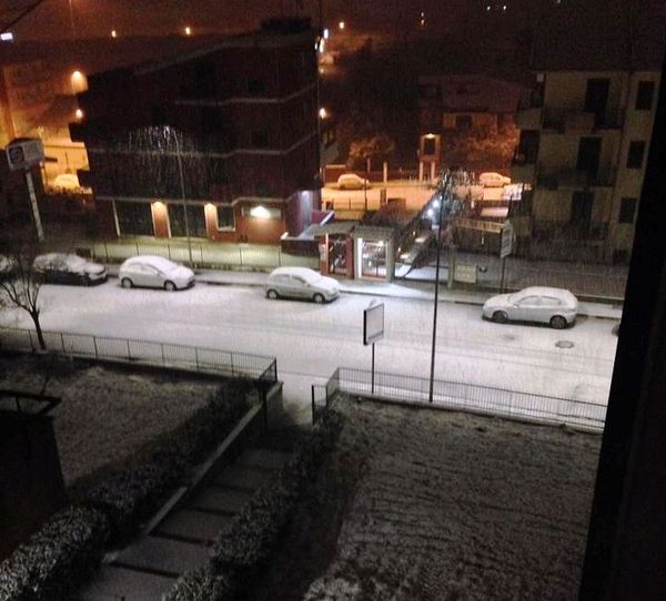 NEVE A RAGUSA, OGGI SCUOLE CHIUSE. IN NOTTATA ORDINANZA