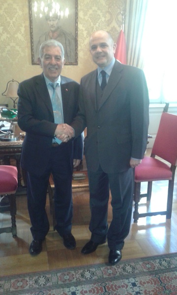 L’AMBASCIATORE DI TURCHIA INCONTRA I CONSOLI GENERALI ONORARI IN ITALIA
