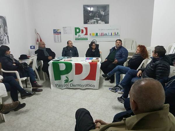 INCONTRO PAOLETTA SUSINO CON I VERTICI PROVINCIALI DEL PD