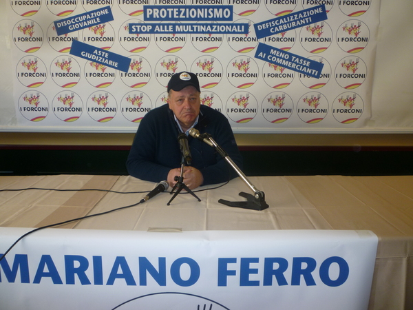 CONFERENZA STAMPA OGGI A RAGUSA DI MARIANO FERRO