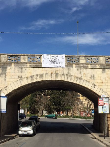RAGUSA DICE NO ALLA MAFIA CON UNA MANIFESTAZIONE DI GIOVANI