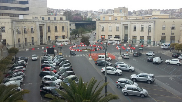 ARRIVA LA MAXI ROTATORIA IN PIAZZA LIBERTA’ A #RAGUSA. SERVIRA’ A SNELLIRE IL TRAFFICO