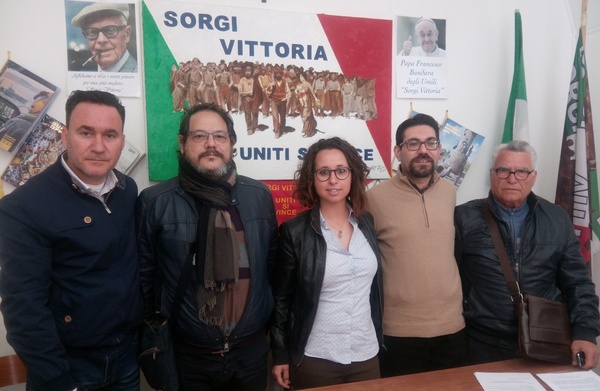 PRESENTATO IL PROGETTO GIOVANI REALIZZATO DAL MOVIMENTO SORGI VITTORIA