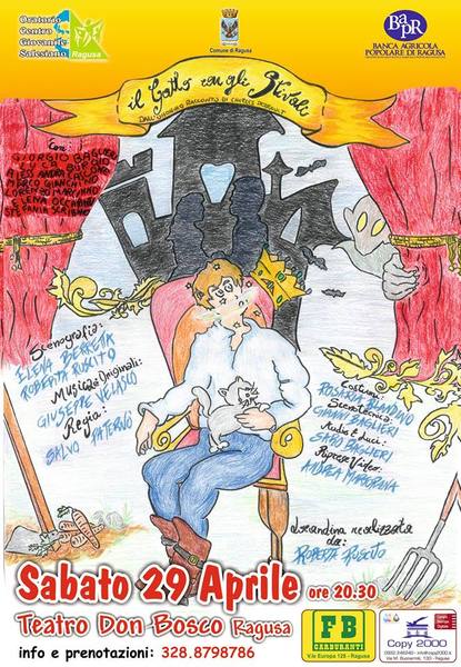 AL TEATRO DON BOSCO VA IN SCENA IL “GATTO CON GLI STIVALI”