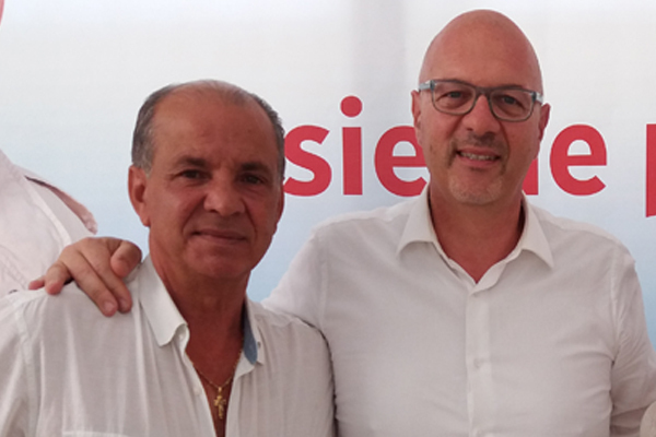 STAMATTINA RIUNIONE POLITICA PROFICUA TRA IL CANDIDATO SINDACO LUCIO SCHEMBARI E MARIO COCO