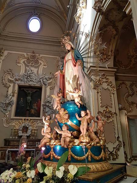 MARIA SANTISSIMA DELLA MEDAGLIA, DOMENICA PROCESSIONE CON L’ARTISTICO SIMULACRO DELLA COMPATRONA DELLA CITTA’ DI RAGUSA