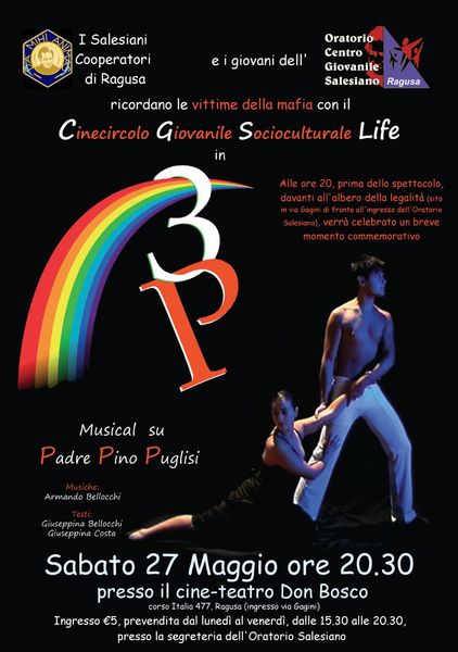 AL  CINE-TEATRO DON BOSCO UN MUSICAL  SU  PADRE  PINO  PUGLISI
