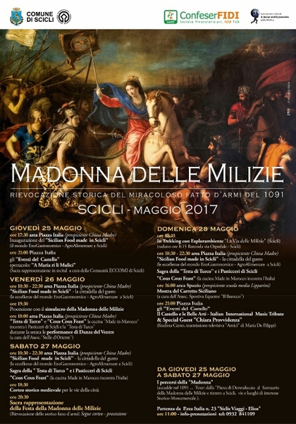 FOLCLORE. FESTA DELLA MADONNA DELLE MILIZIE, NELLA TRADIZIONE, MA CON RICCHEZZA