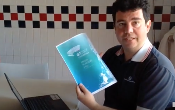 RAGUSAOGGI.IT ACCREDITATA AL #G7 DI TAORMINA – IL VIDEODIARO DEL GIORNALISTA DOMENICO OCCHIPINTI