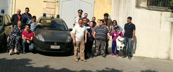VISITA DEI RAGAZZI DELL’ANFFAS ALLA GDF DI MODICA