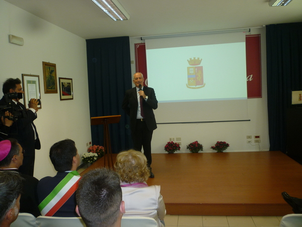 VISITA DEL CAPO DELLA POLIZIA ALLA QUESTURA DI RAGUSA