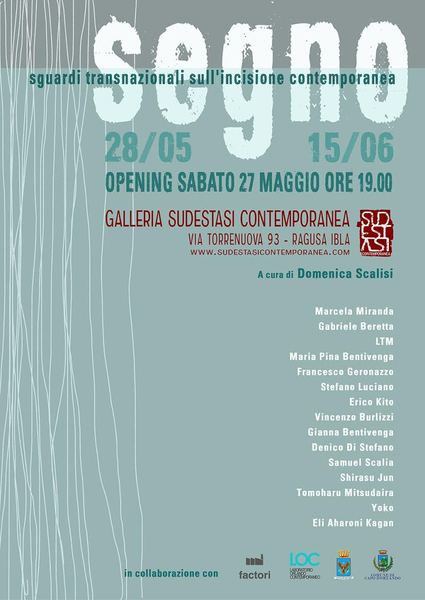 SEGNO. SGUARDI TRANSNAZIONALI SULL’INCISIONE CONTEMPORANEA