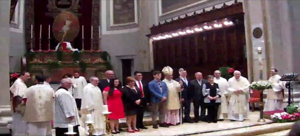 AMMISSIONE AGLI ORDINI SACRI PER VINCENZO GUASTELLA E  SEBASTIANO SCAMPORRINO