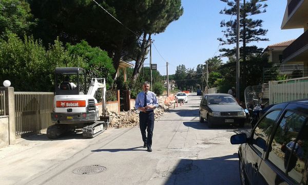 Partiti i lavori per la condotta idrica di via Modica – Ispica