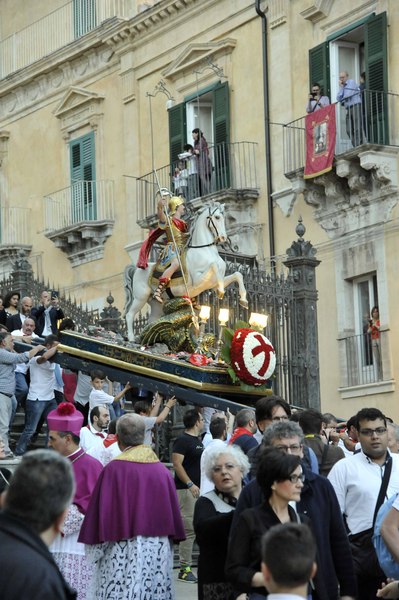 Ultimo atto dei solenni festeggiamenti in onore di S. Giorgio