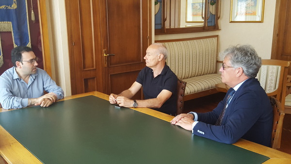 Il neo sindaco Roberto Ammatuna incontra i ‘vertici’ del Libero Consorzio Comunale