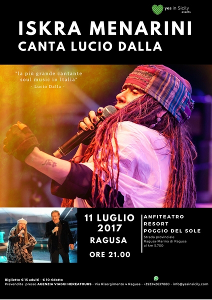 Iskra Menarini canta Lucio Dalla