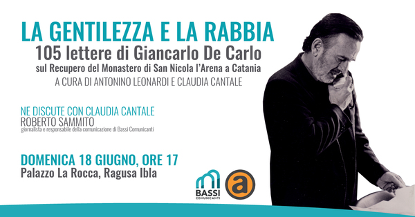 «La gentilezza e la rabbia» a Ragusa con ExtraVolume