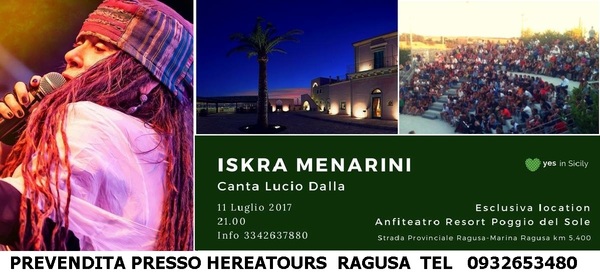Iskra Menarini canta  Lucio Dalla