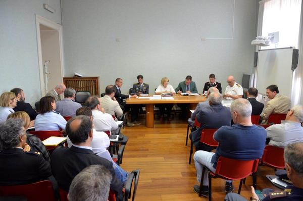 Riunione in Prefettura in materia di nuove direttive ministeriali  sullo svolgimento delle pubbliche manifestazioni