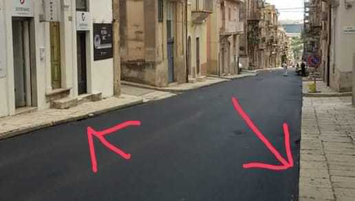 I lavori di ripavimentazione di via sant’Anna bene a metà
