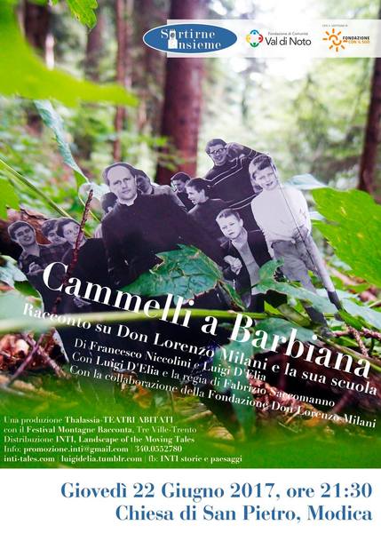 ‘Cammelli a Barbiana’: Modica ricorda don Milani con un monologo teatrale