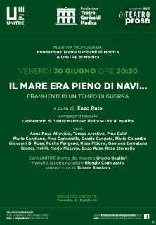 Lo spettacolo  “il mare era pieno di navi … “