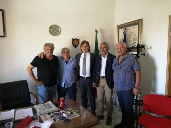L’on. Orazio Ragusa in visita ufficiale al neosindaco di Monterosso