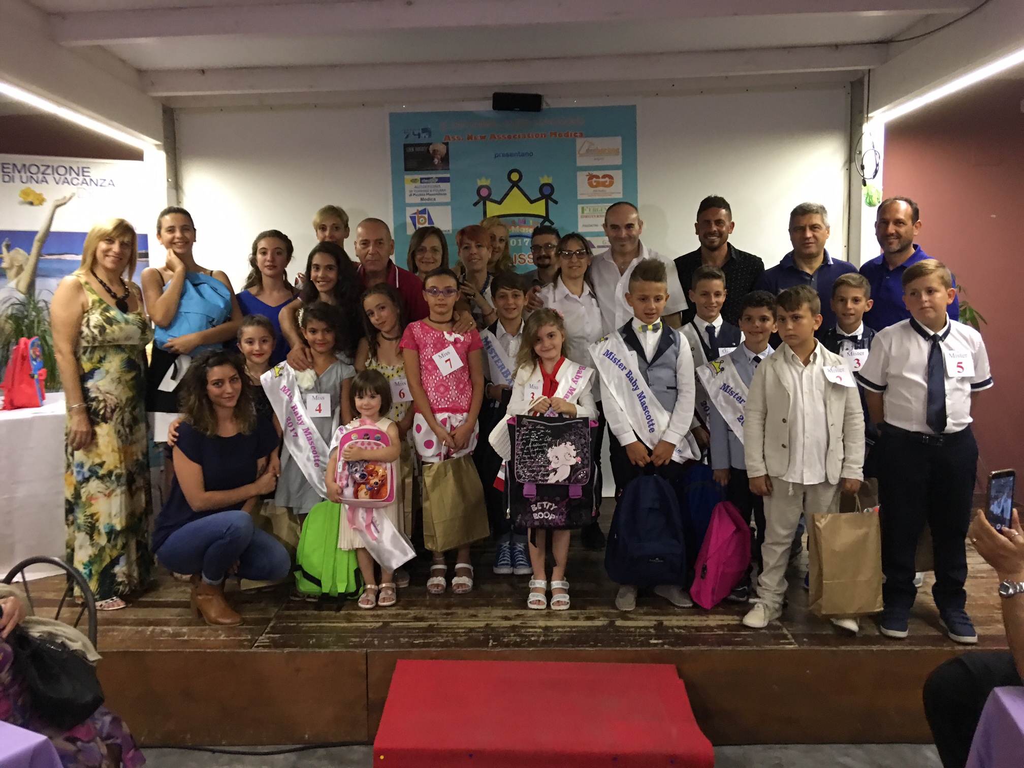 Miss e Mister Baby Mascotte a Ragusa. Ieri sera festa al Savini. VIDEO