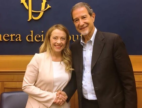 Il si di Giorgia per Nello. Intesa sulla candidatura alla presidenza della Regione. VIDEO