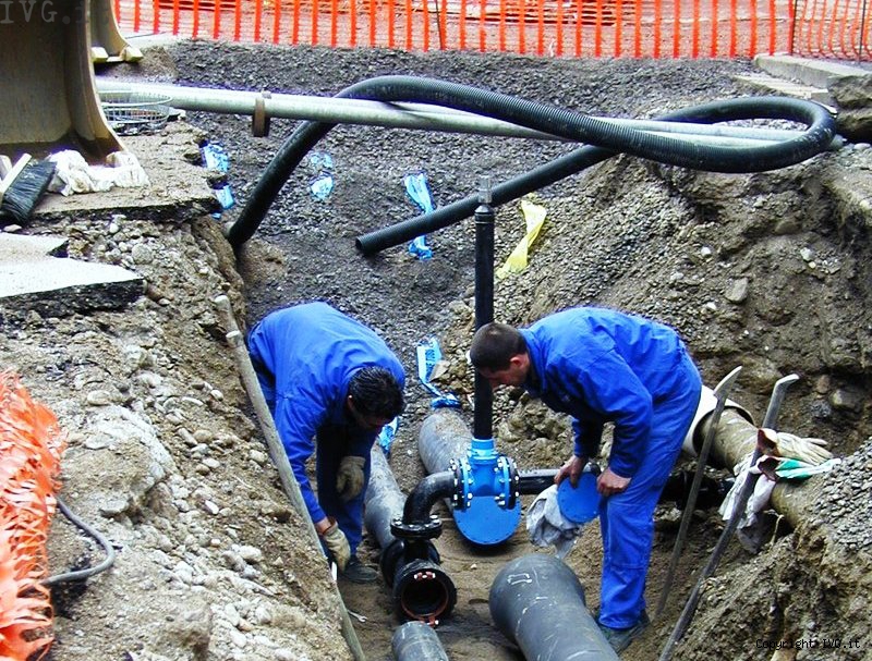 In via Nazionale Modica Ispica realizzata la rete idrica