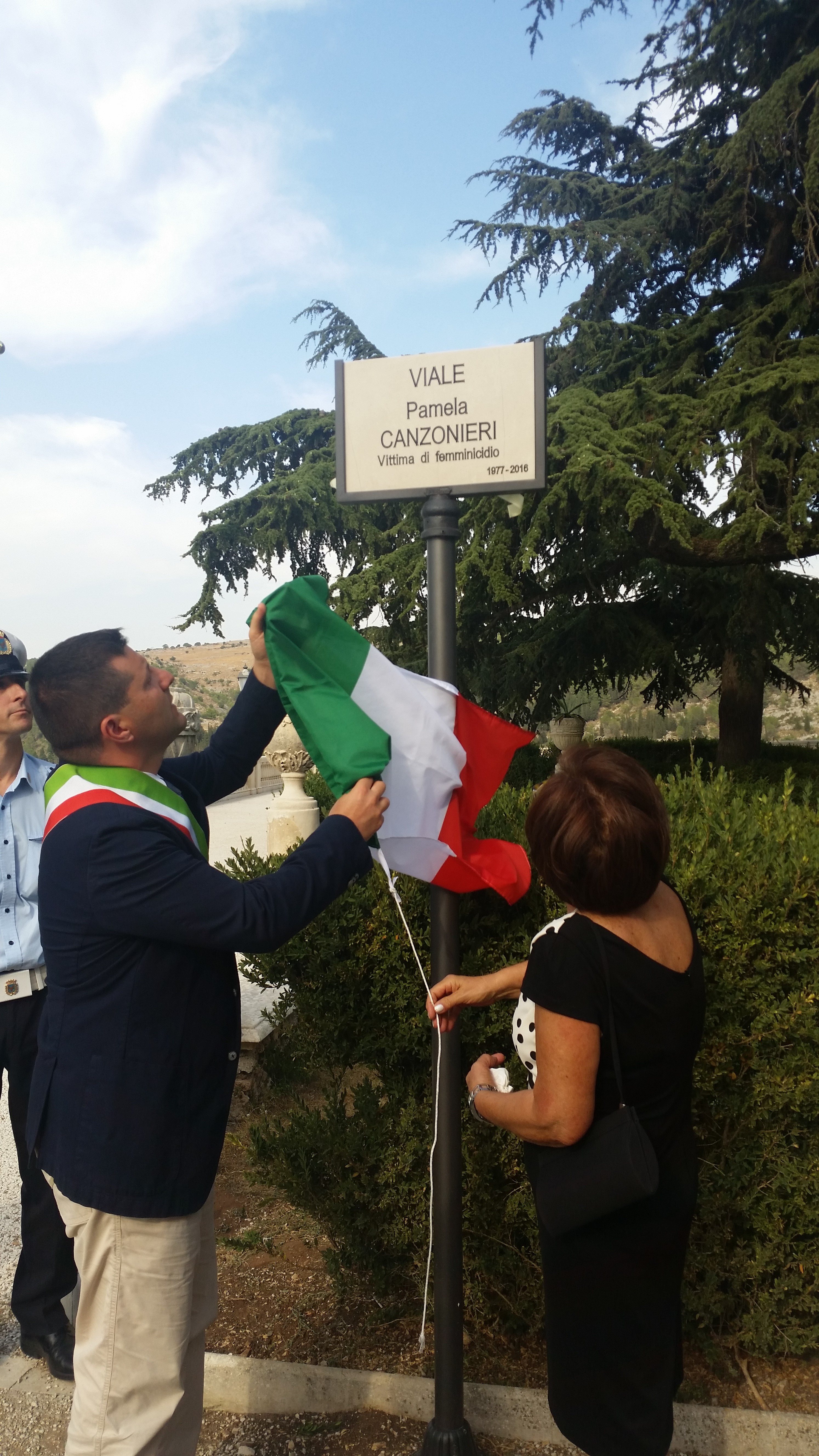 A Ragusa Viale  Pamela Canzonieri  Vittima di femminicidio  1977-2016
