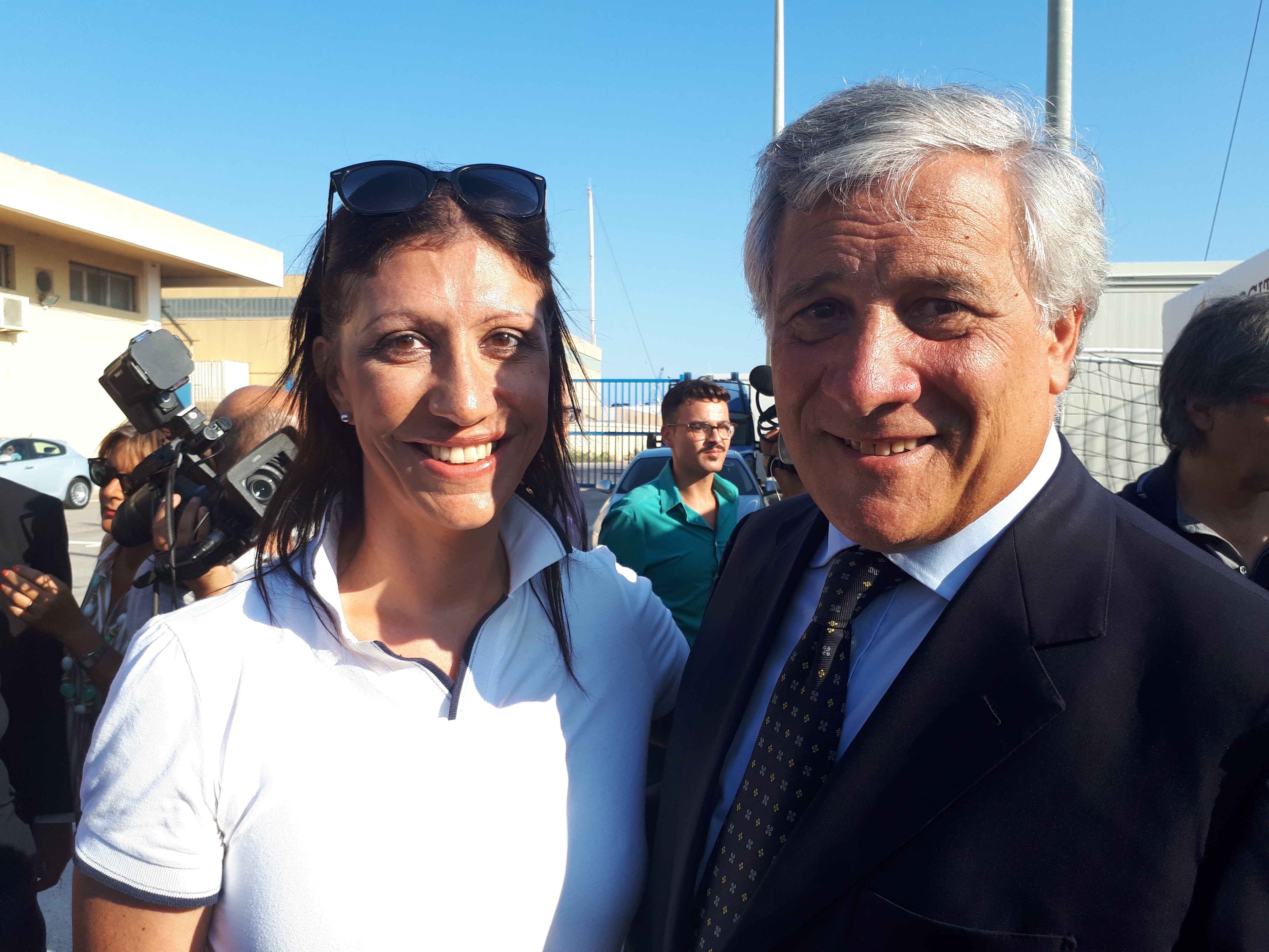 I giovani di Forza Italia incontrano a Pozzallo il presidente del Parlamento Europeo, Antonio Tajani