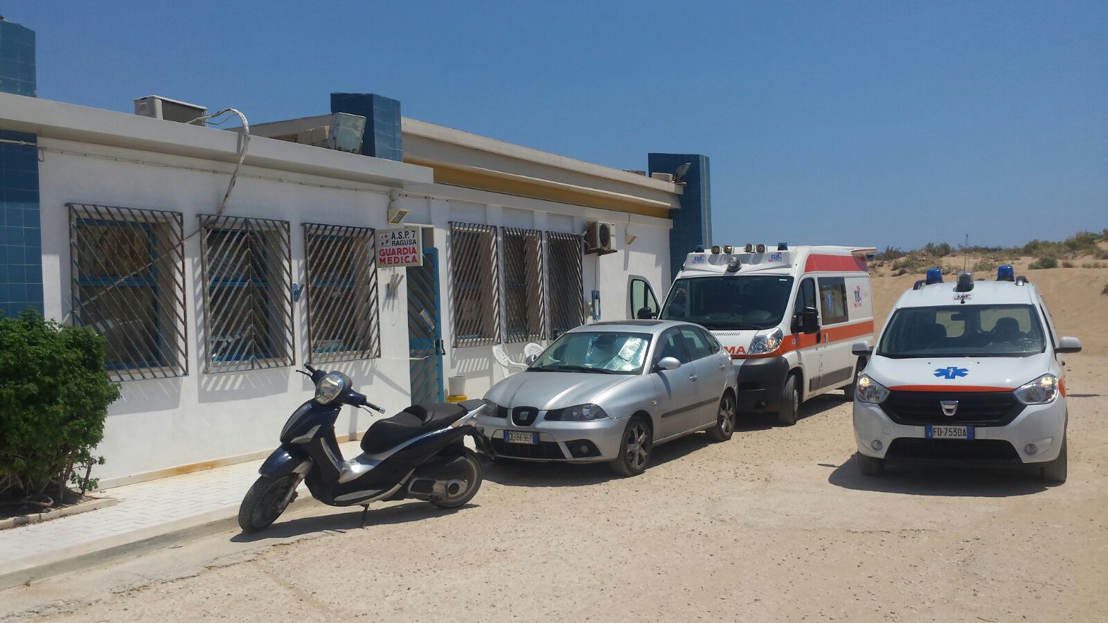 Ripristinata a Marina di Modica l’ambulanza. Lo comunica il sindaco Abbate
