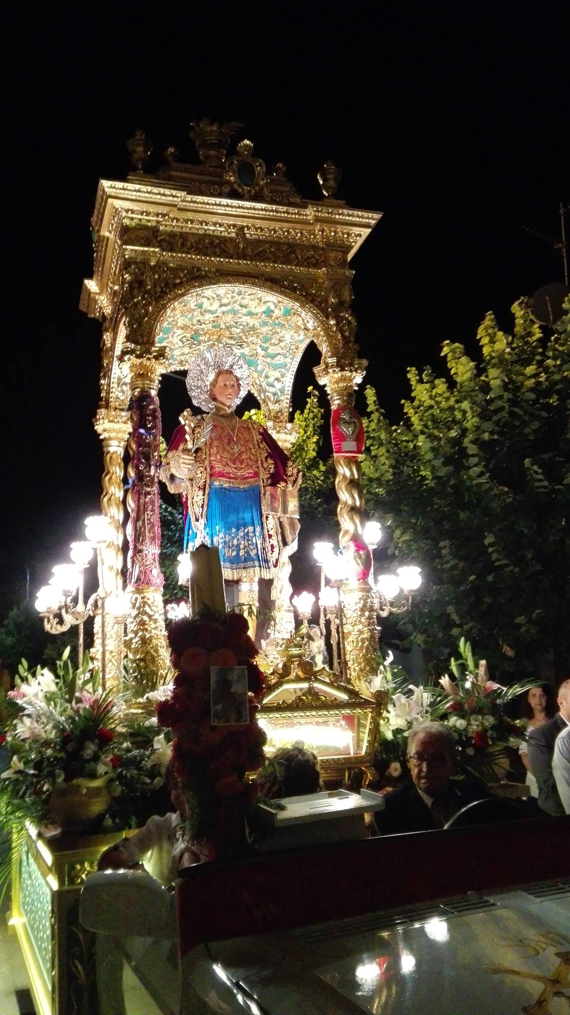 Festa di San Vito a Chiaramonte Gulfi, santo osannato dai fedeli