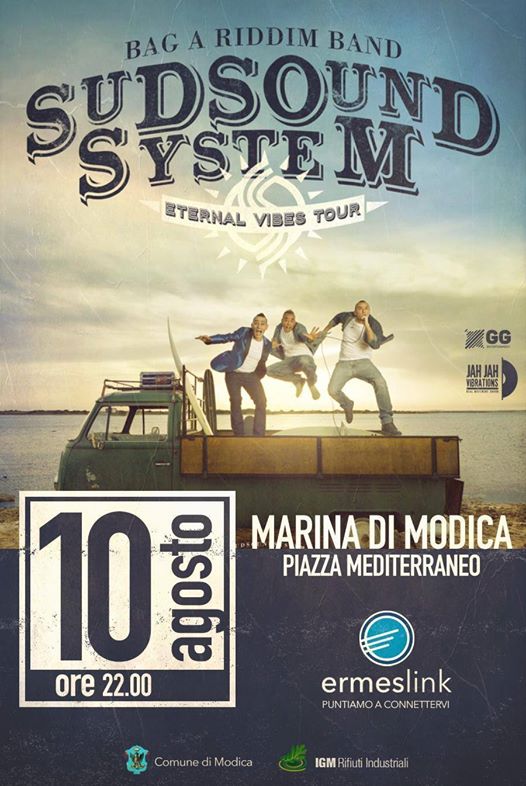 L’evento dell’estate iblea: arrivano i Sud Sound System. Gratis a Marina di Modica il 10 agosto. Ecco le istruzioni per l’uso