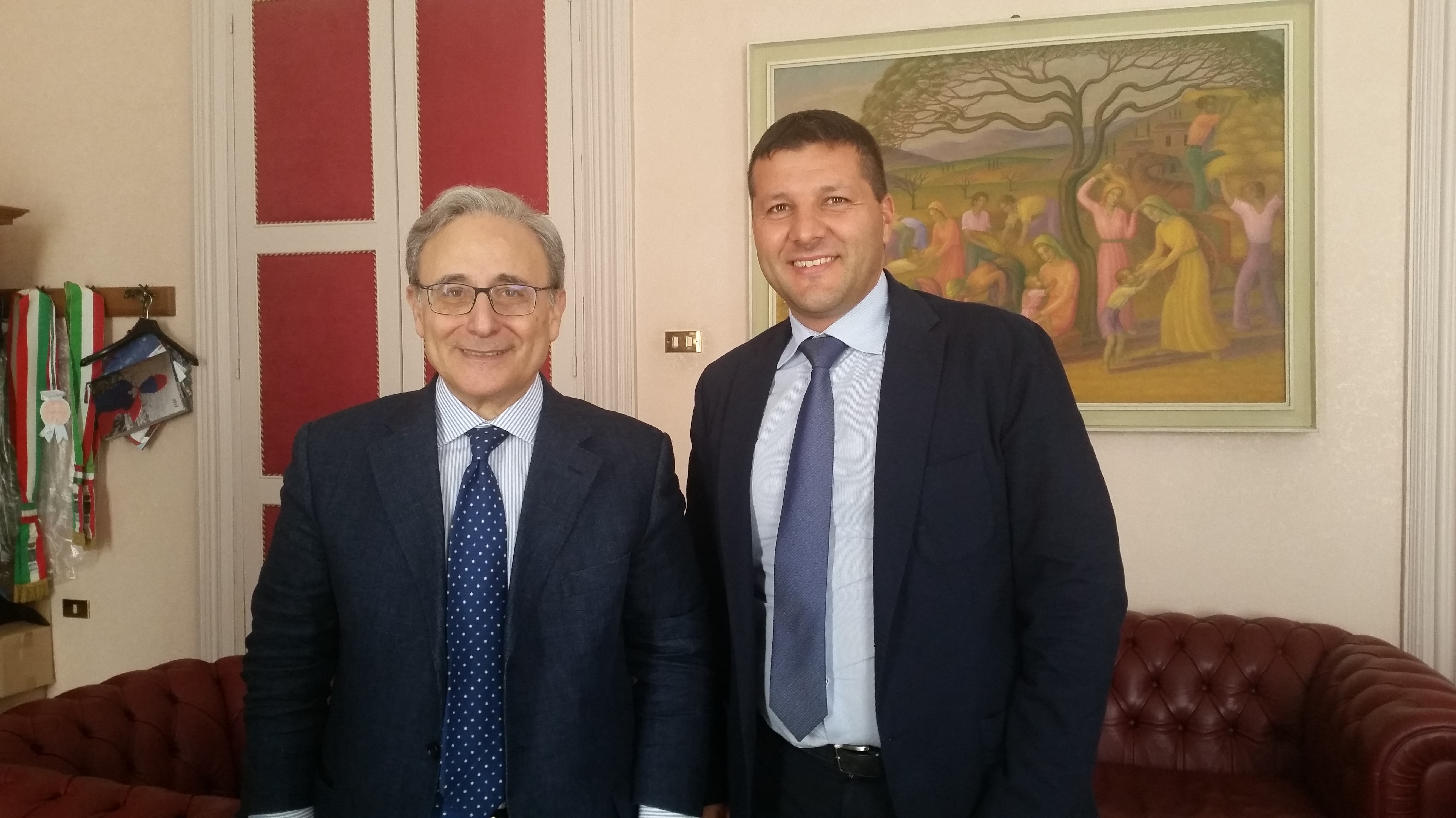 Il nuovo presidente del Tribunale di Ragusa incontra il sindaco Piccitto
