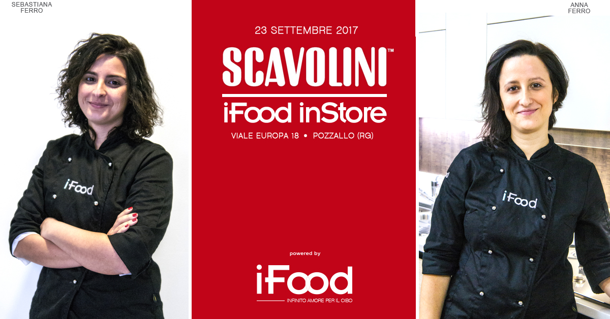 Lezioni di cucina gratuite a Pozzallo con le blogger iFood. Sabato 23 settembre