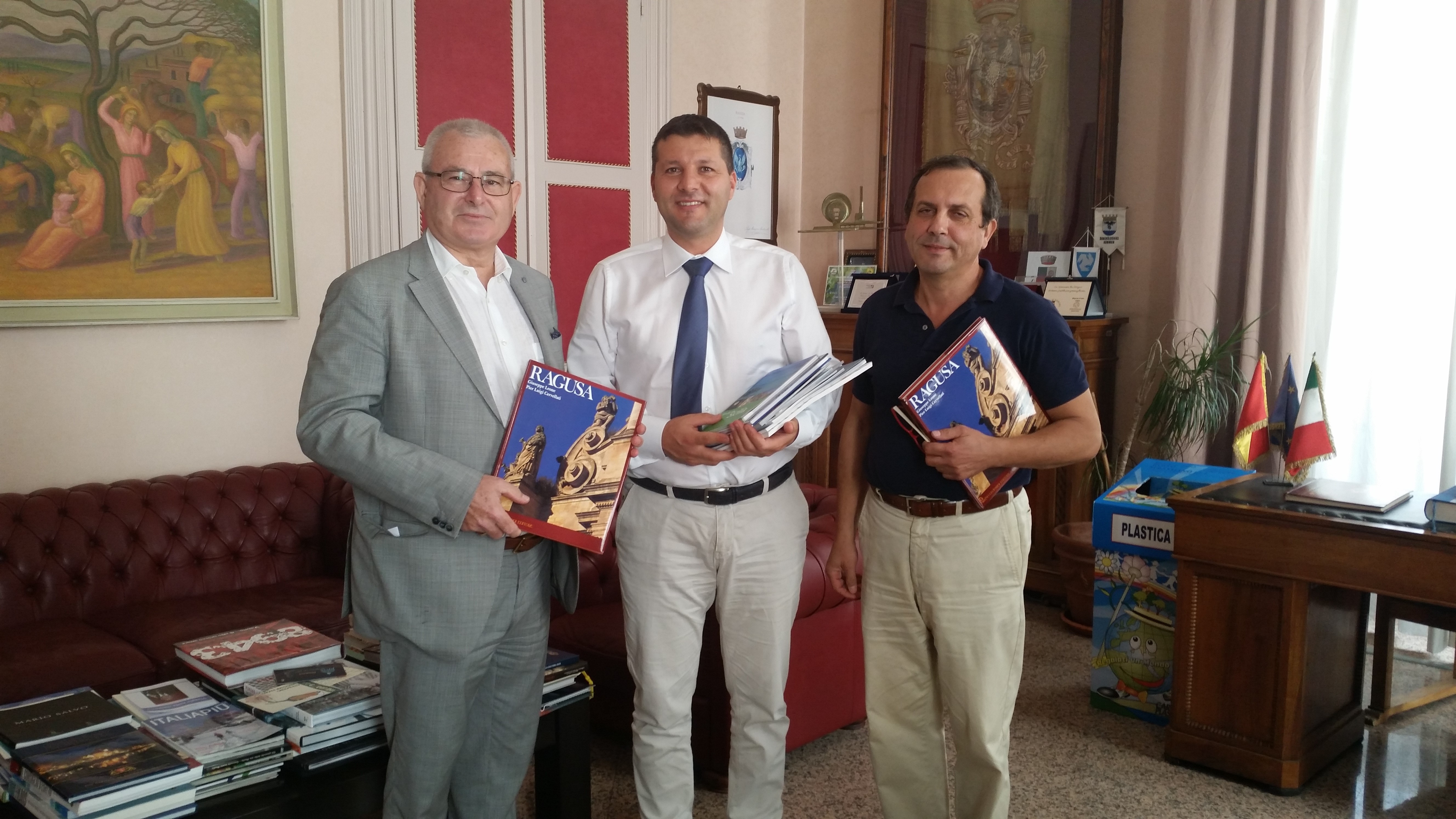 Il nuovo dirigente del servizio turistico ibleo incontra il sindaco di Ragusa